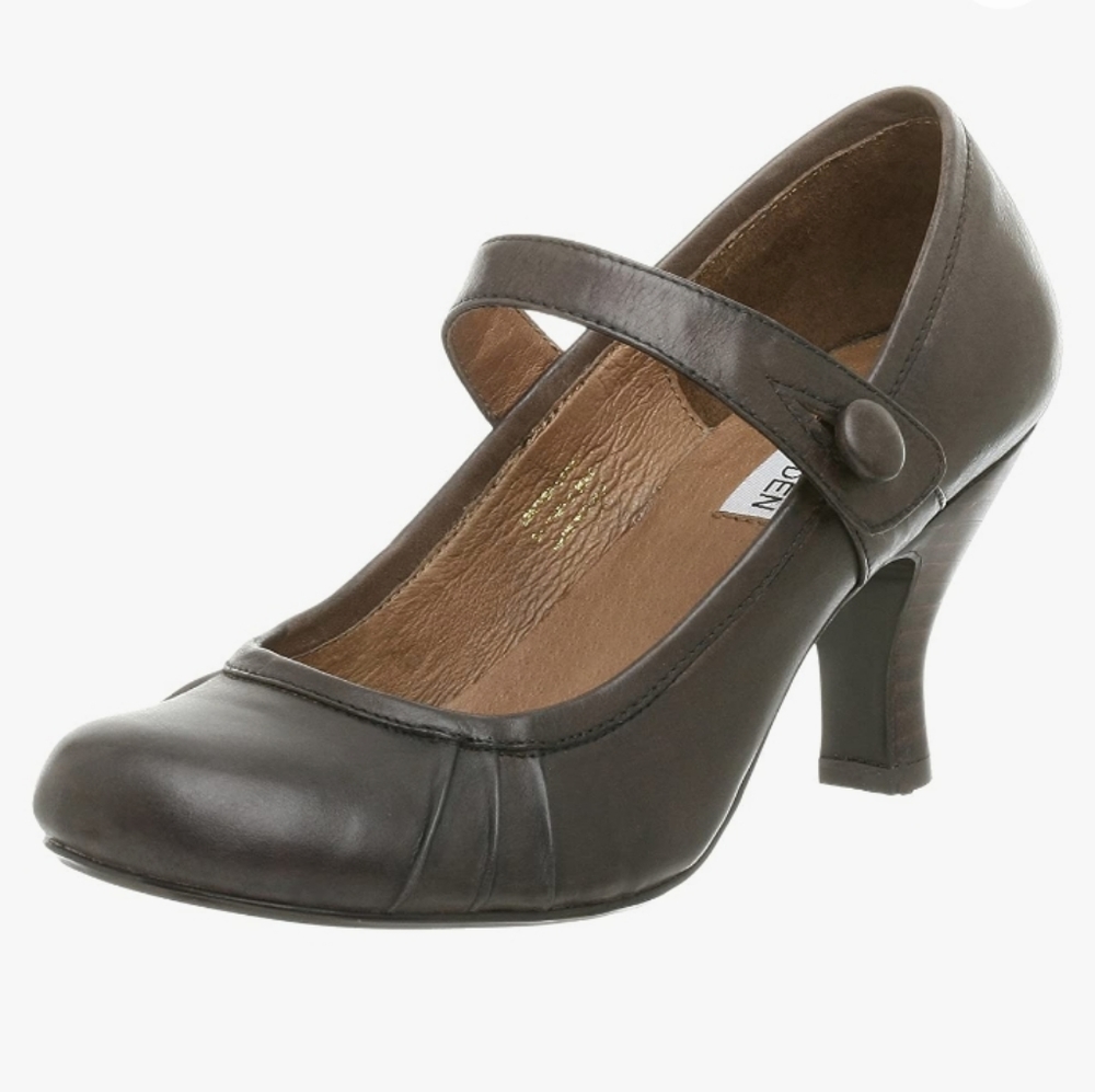 Steve Madden Clasikal Leather Mary Jane Pump Sz9.5